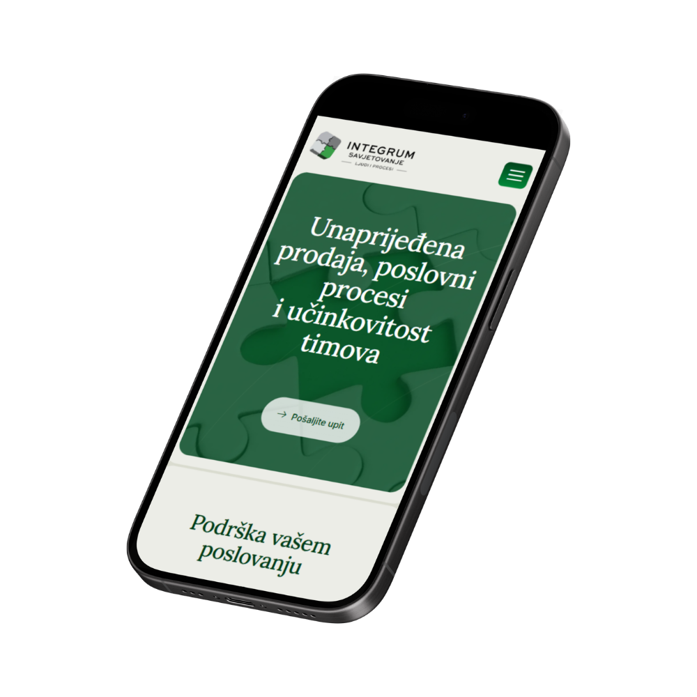 Integrum Consulting prikaz web stranice